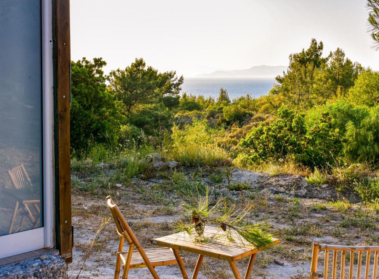 Drolma Ling Nature Cabins Theologos  Exterior photo